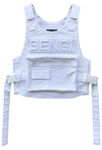 WHITE TAC VEST